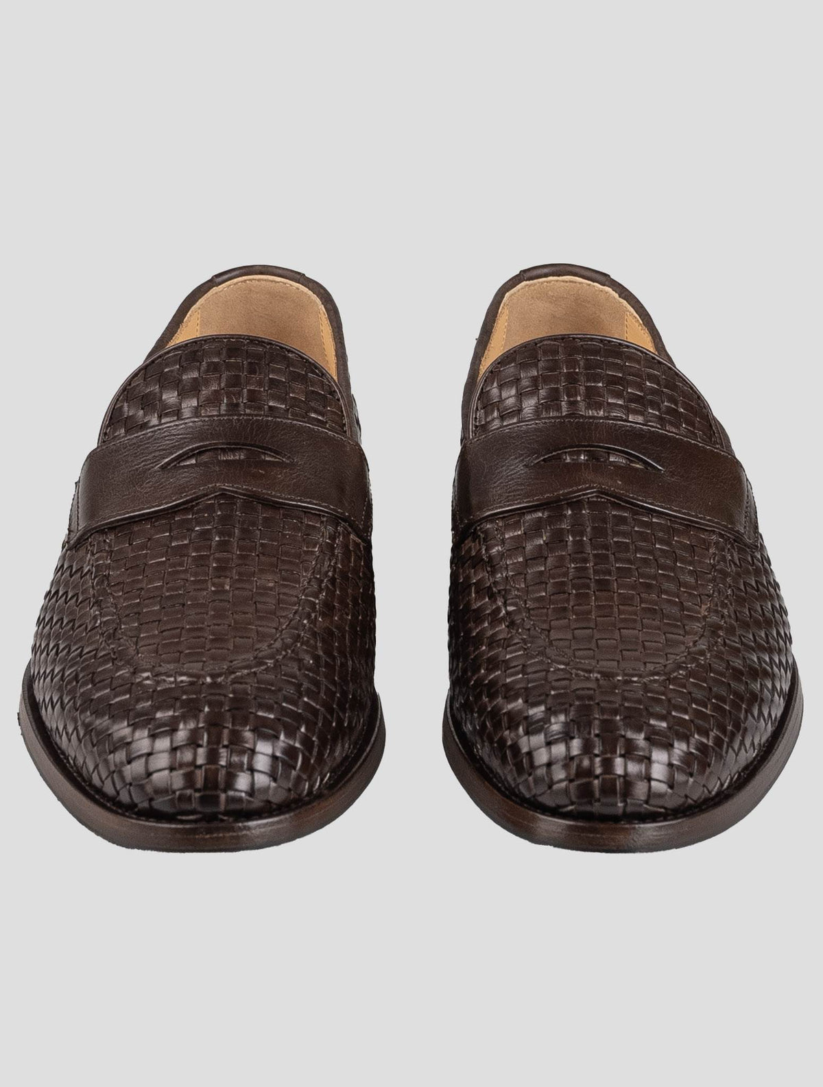 Brunello Cucinelli Brunello Cucinelli Dark Brown Leather Loafers Dark Brown 001