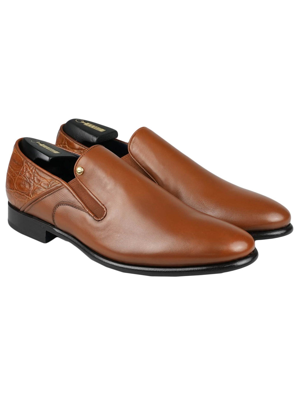 Zilli Zilli Brown Leather Leather Crocodile Loafers Brown 000