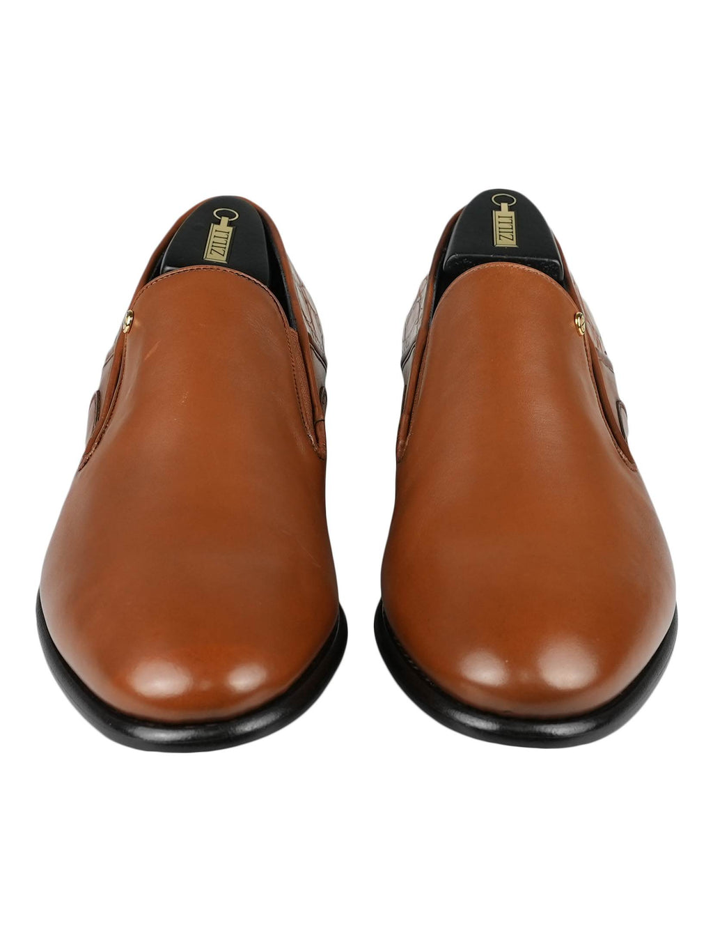 Zilli Zilli Brown Leather Leather Crocodile Loafers Brown 001