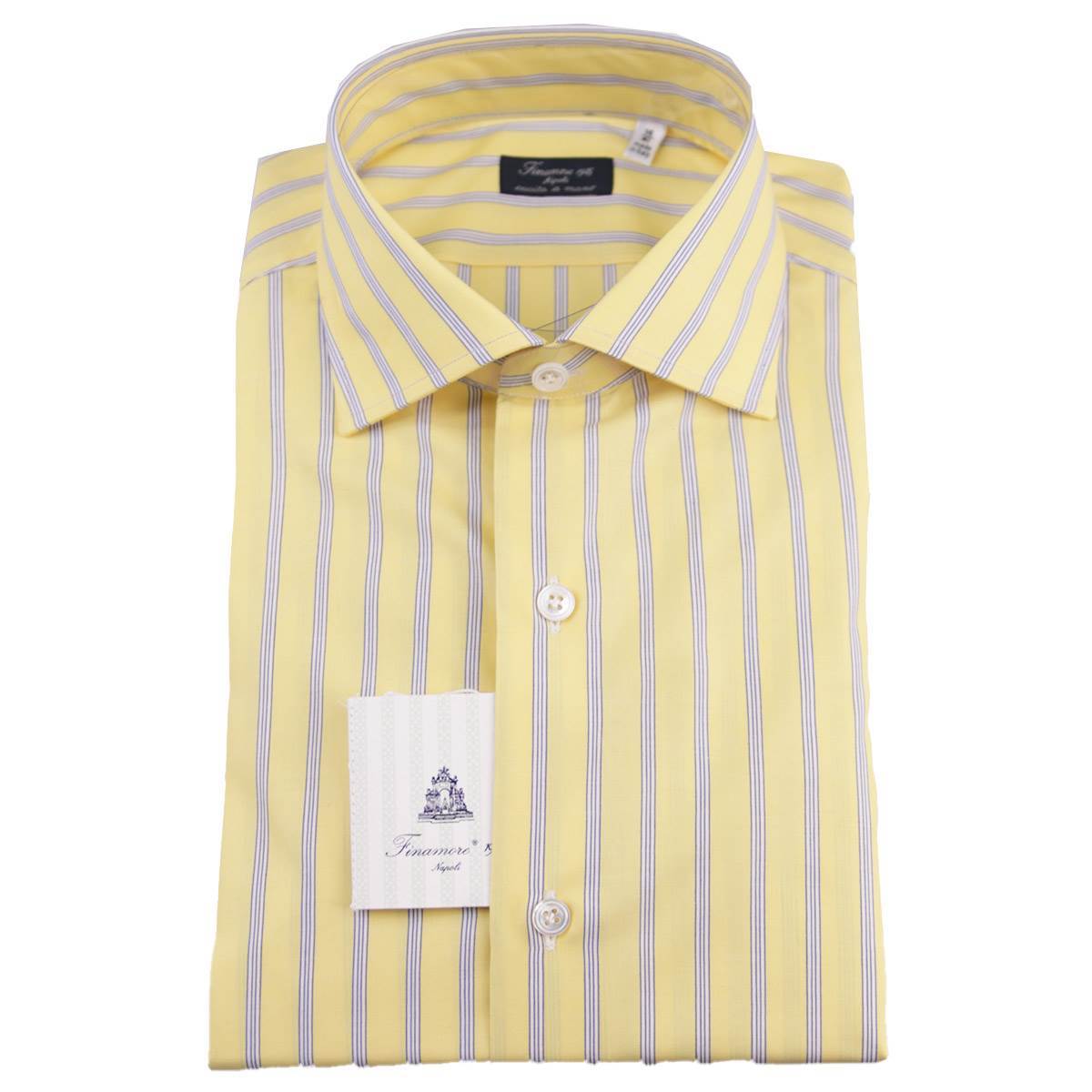 Finamore Finamore Multicolor Cotton Shirt Multicolor 000