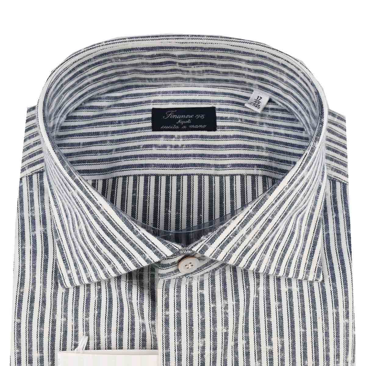 Finamore Finamore Multicolor Cotton Shirt Multicolor 001