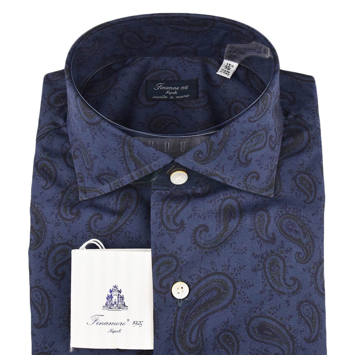 Finamore Finamore Multicolor Cotton Shirt Multicolor 001