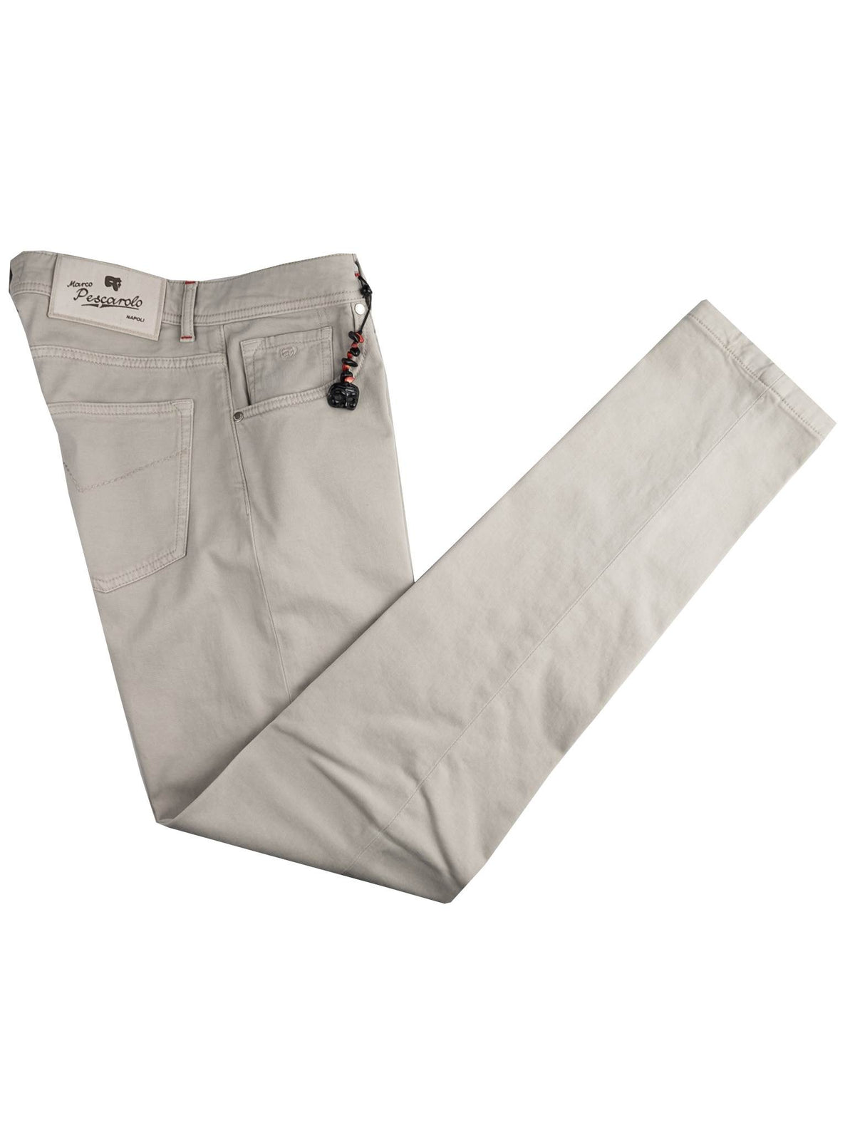 Marco Pescarolo Gray Cotton Cashmere Ea Jeans