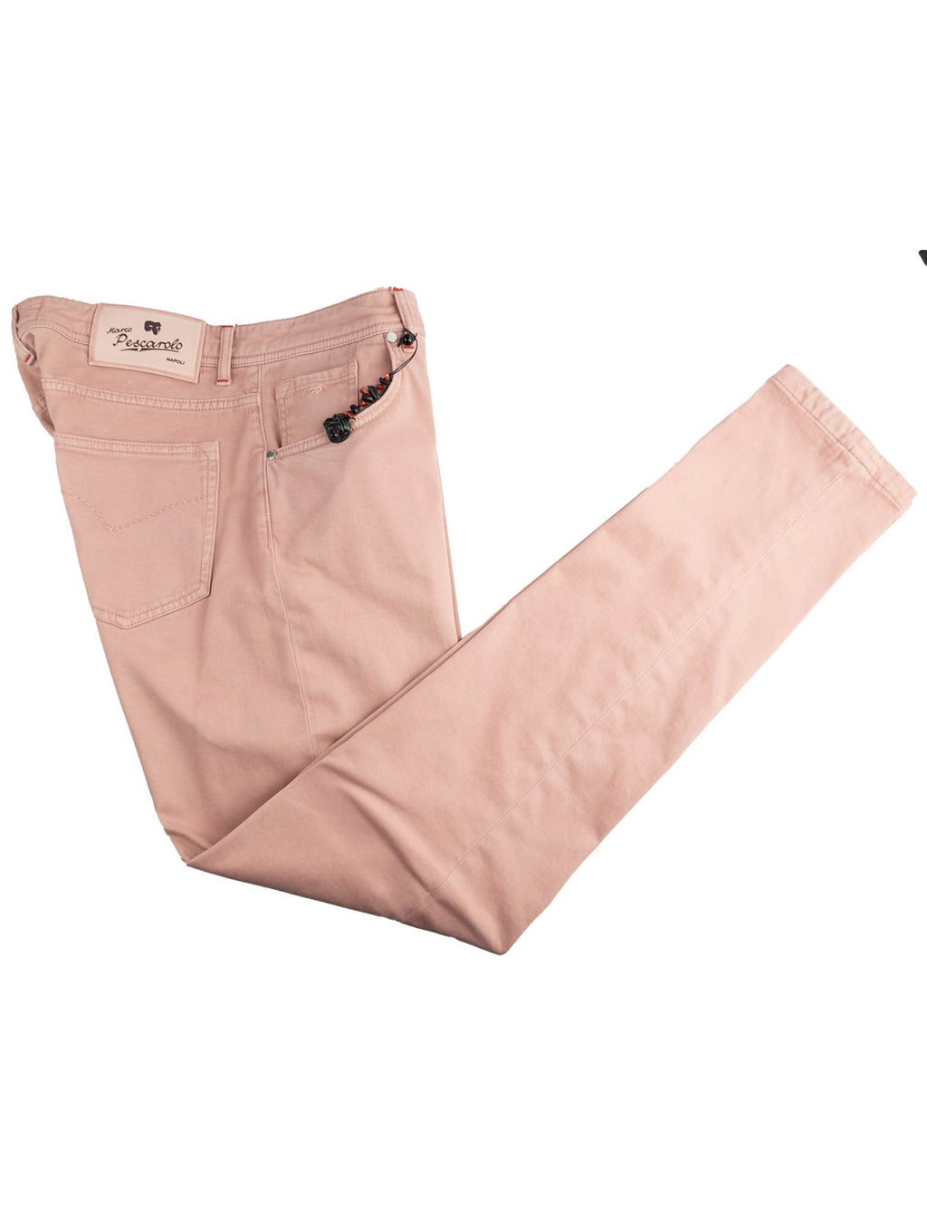 Marco Pescarolo Pink Cotton Cashmere Ea Jeans