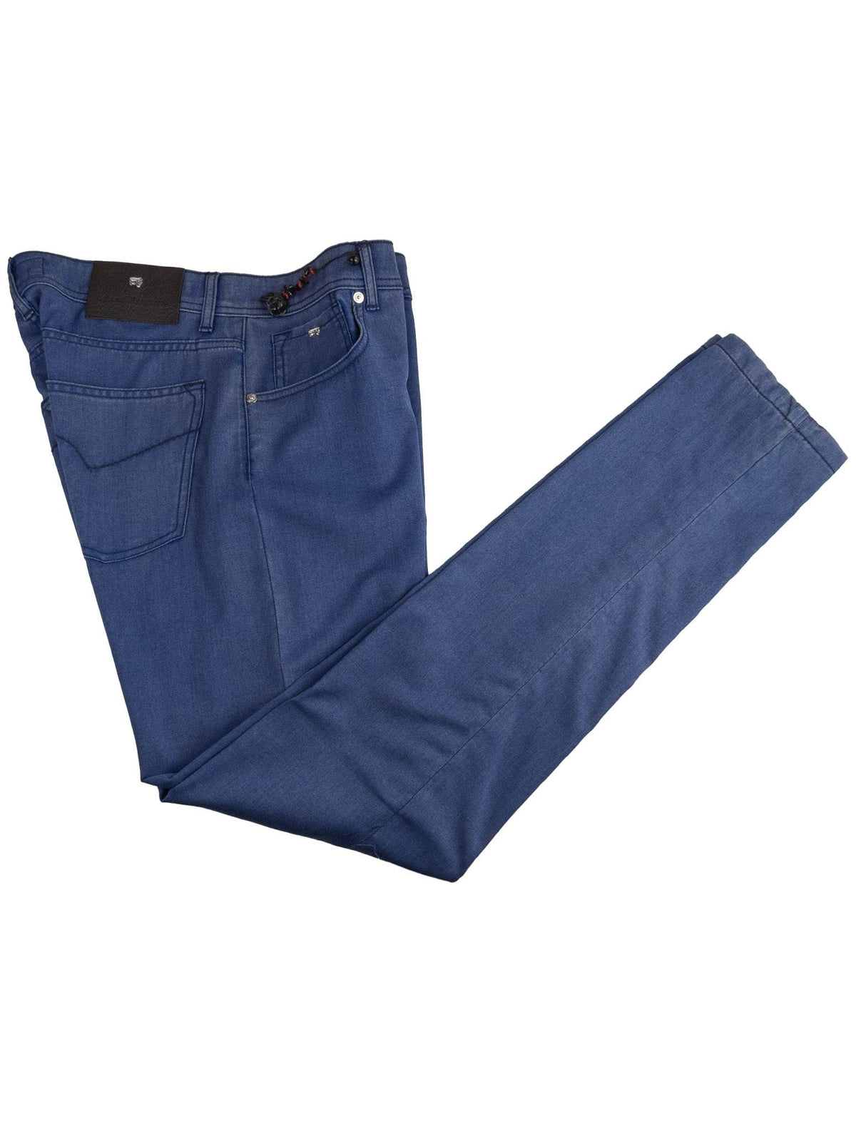 Marco Pescarolo Blue Virgin Wool Jeans