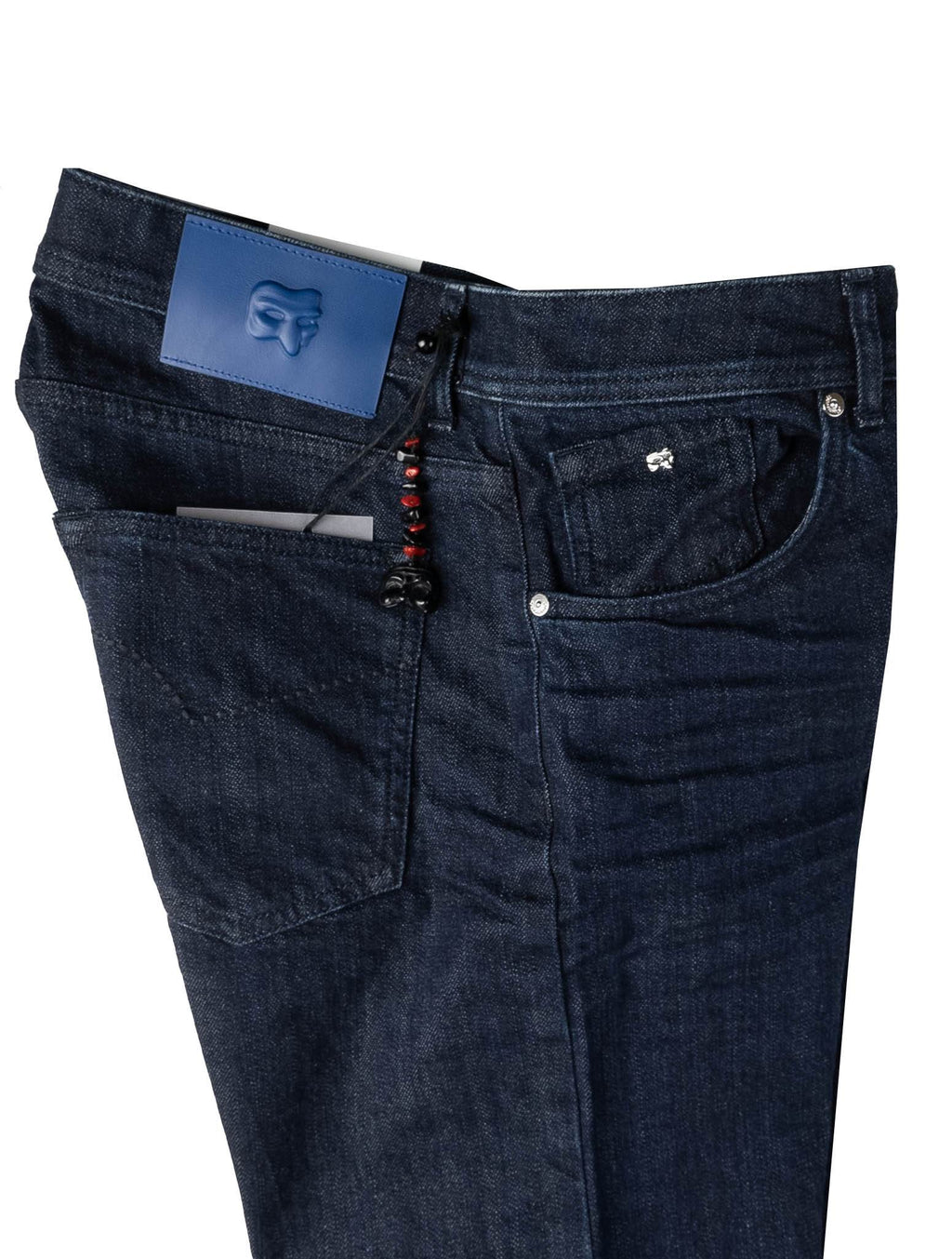 Marco Pescarolo Blue Cotton Ea Jeans