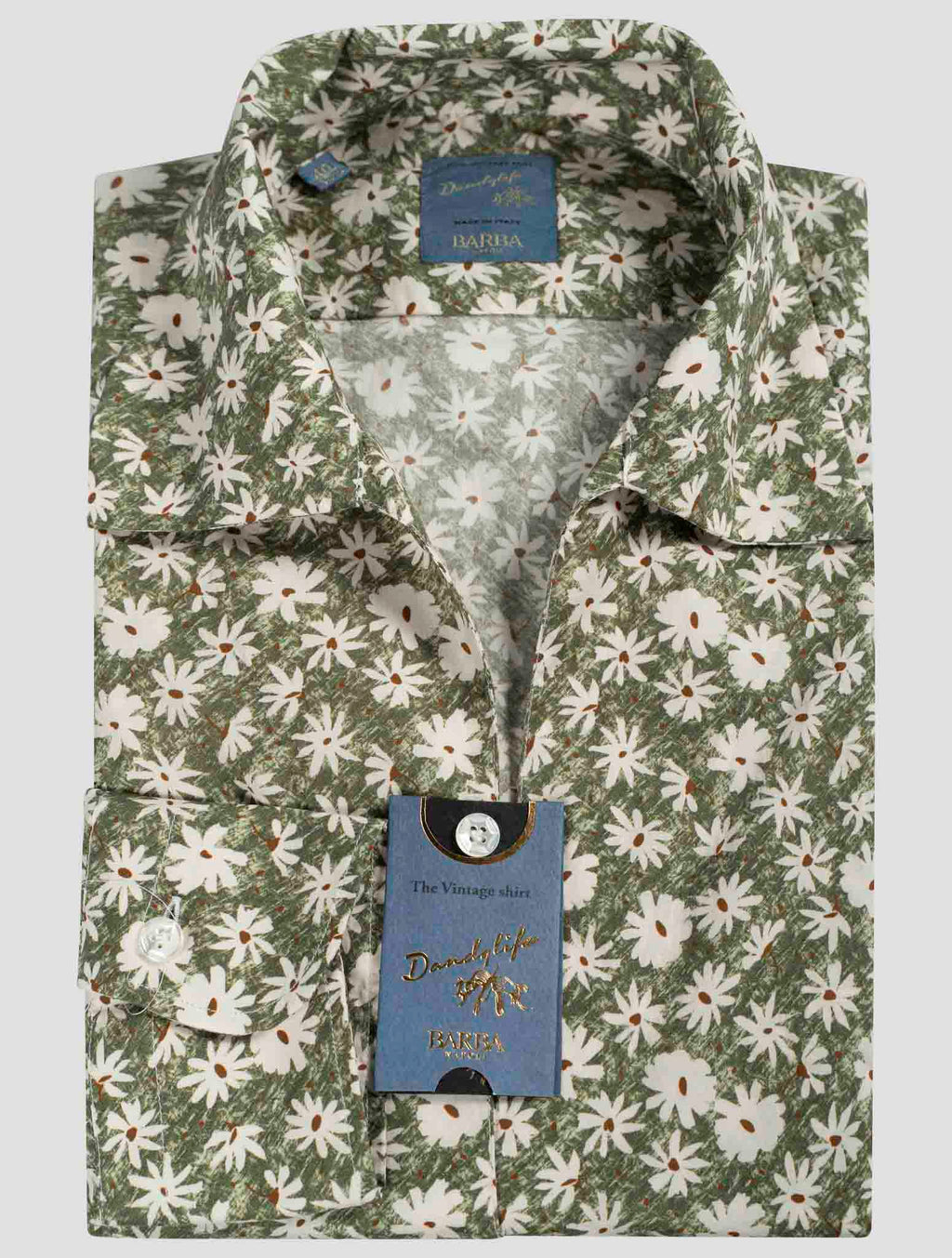 Barba Napoli Multicolor Cotton Polo Shirt