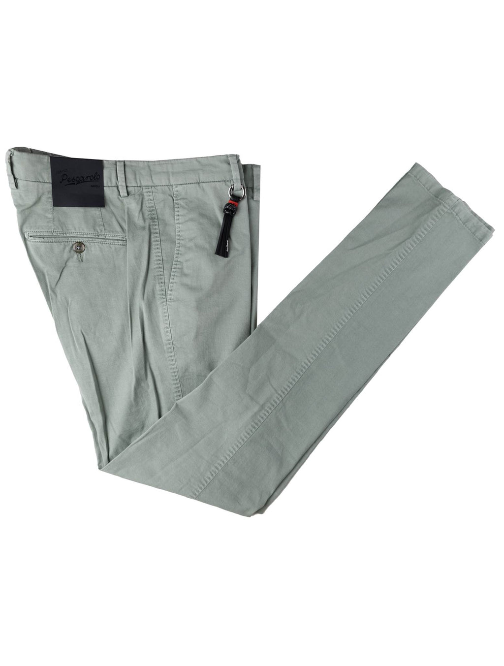 Marco Pescarolo Green Cotton Cashmere Silk Ea Pants