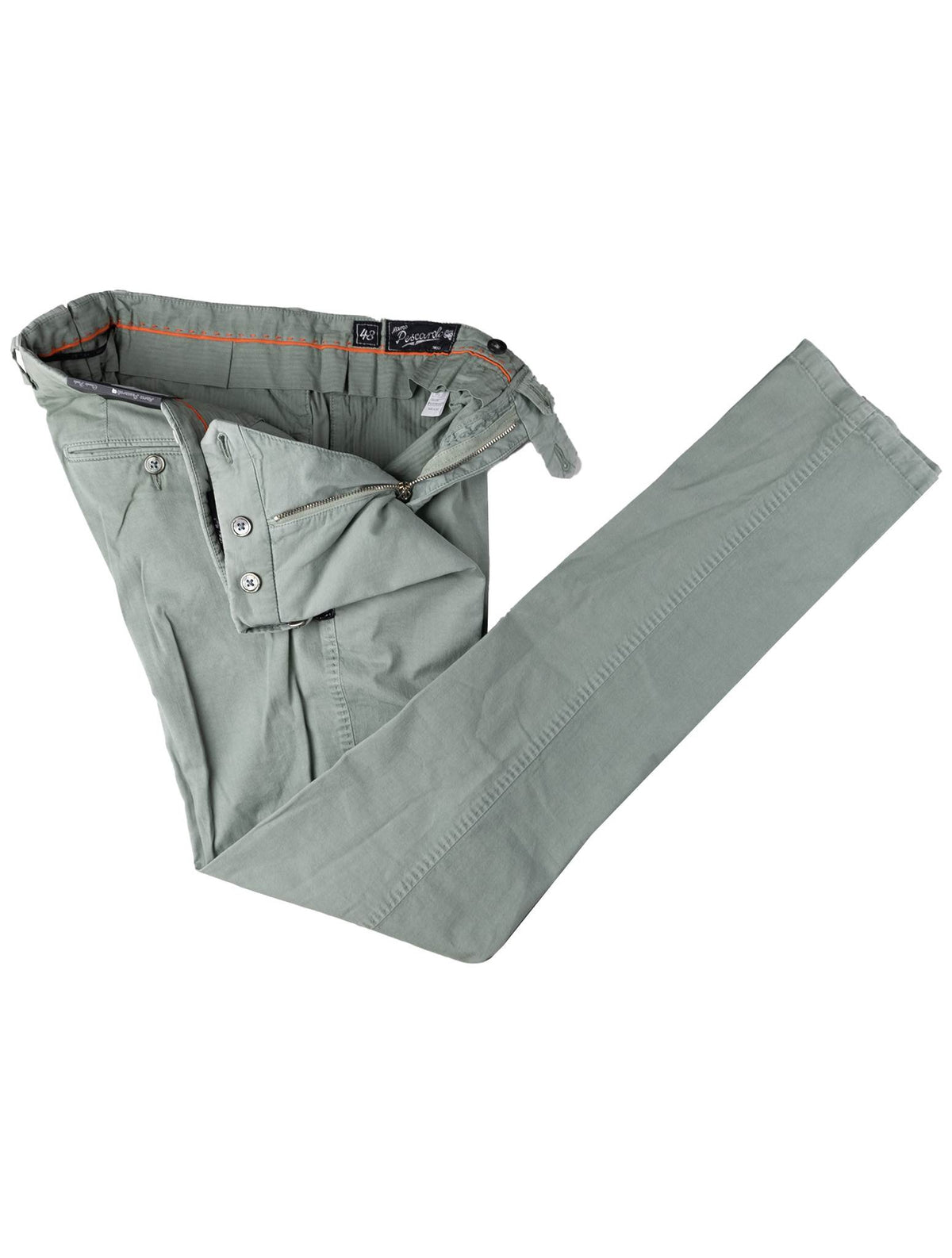 Marco Pescarolo Green Cotton Cashmere Silk Ea Pants