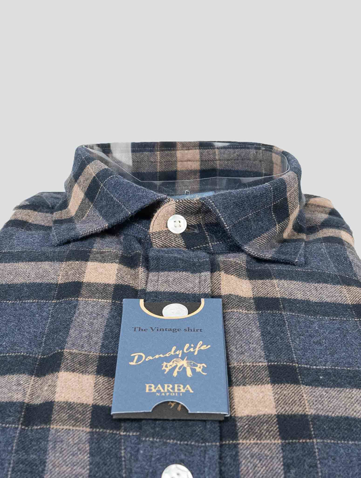 Barba Napoli Barba Napoli Multicolor Cotton Shirt Multicolor 001
