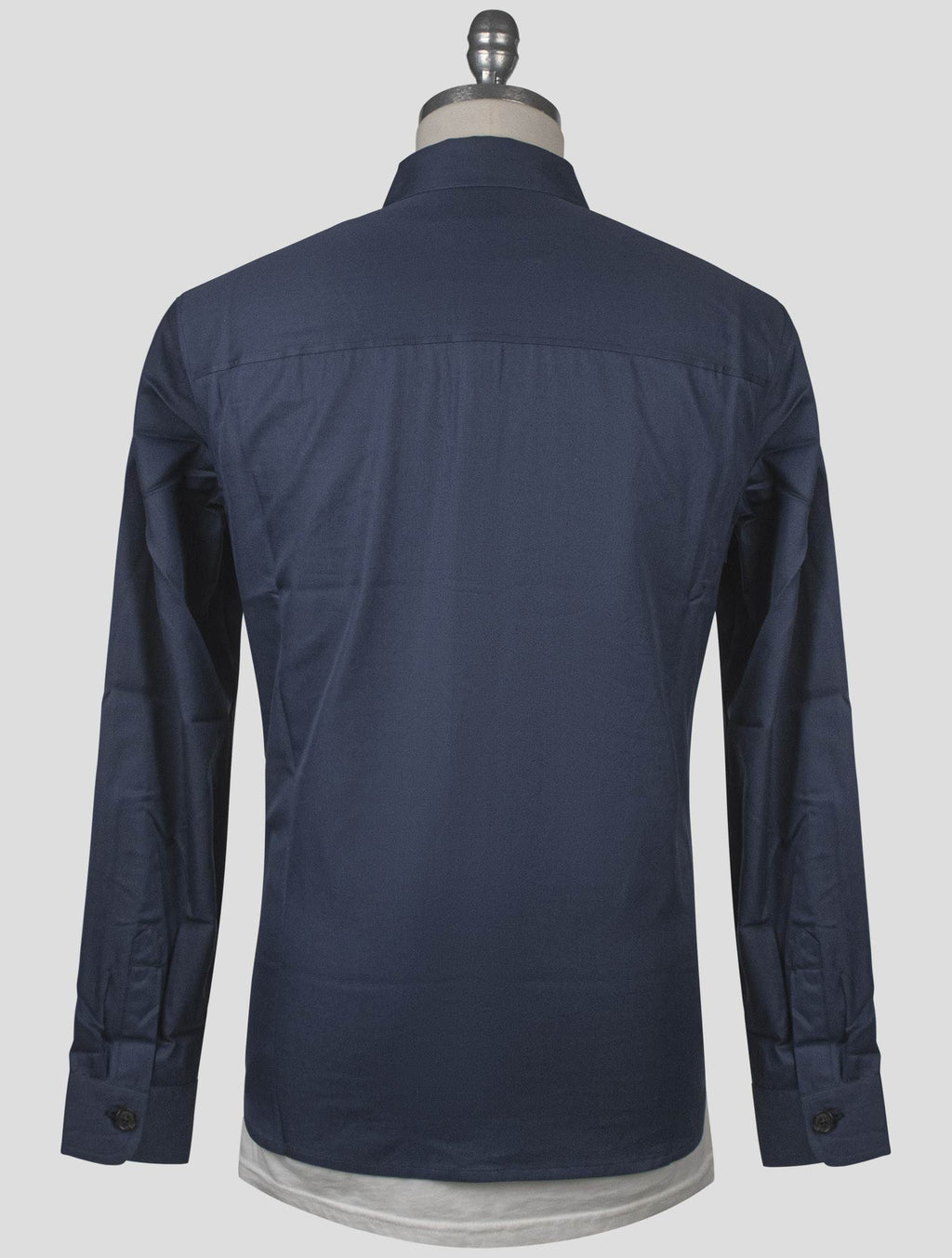 Isaia Blue Cotton Overshirt