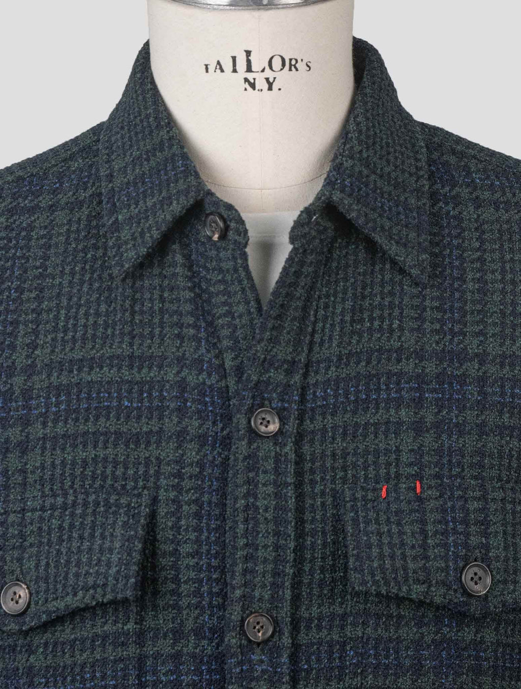 Isaia Multicolor Wool Silk Ea Overshirt