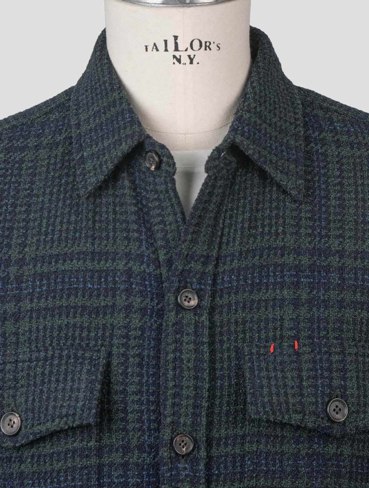 Isaia Multicolor Wool Silk Ea Overshirt