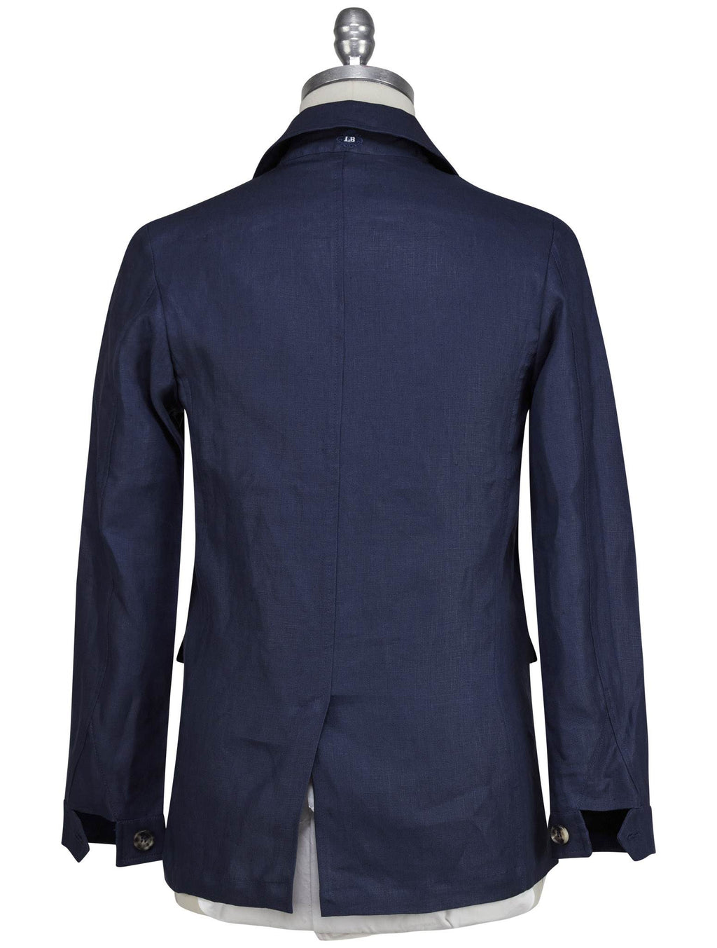 Luigi Borrelli Blue Linen Coat