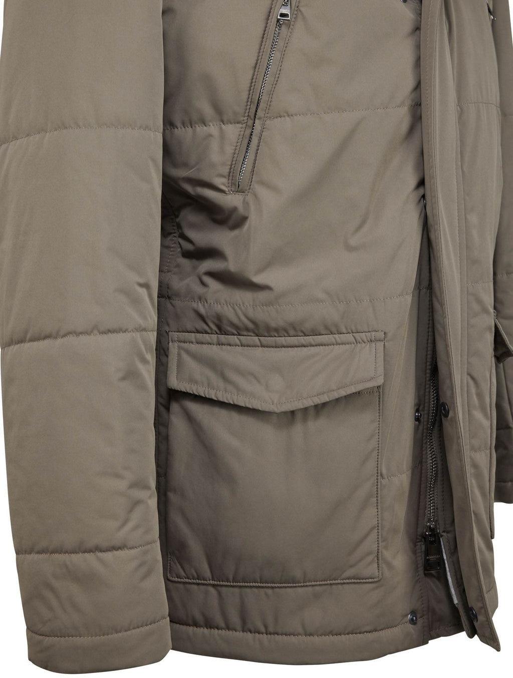 Luigi Borrelli Brown Pl Coat