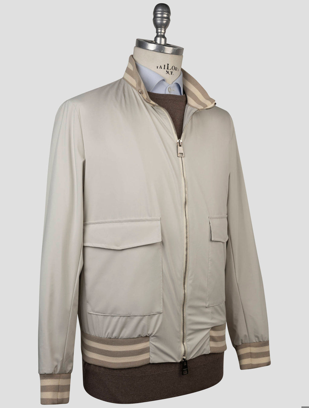 Luigi Borrelli Luigi Borrelli Gray Pl Coat Gray 001