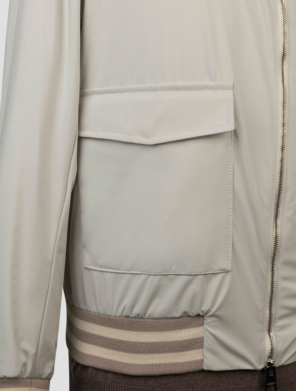 Luigi Borrelli Gray Pl Coat