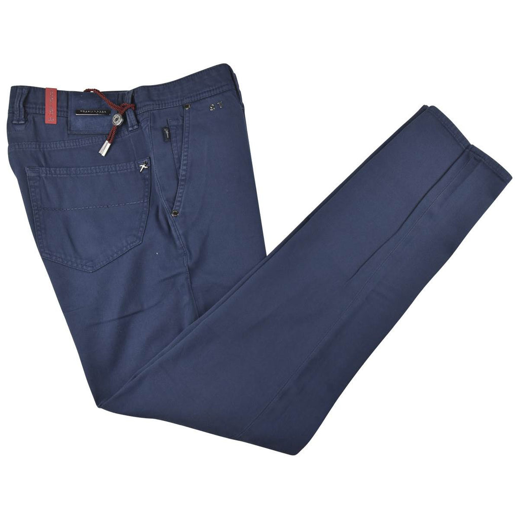 Tramarossa Tramarossa Blue Cotton Ea Pants Blue 000