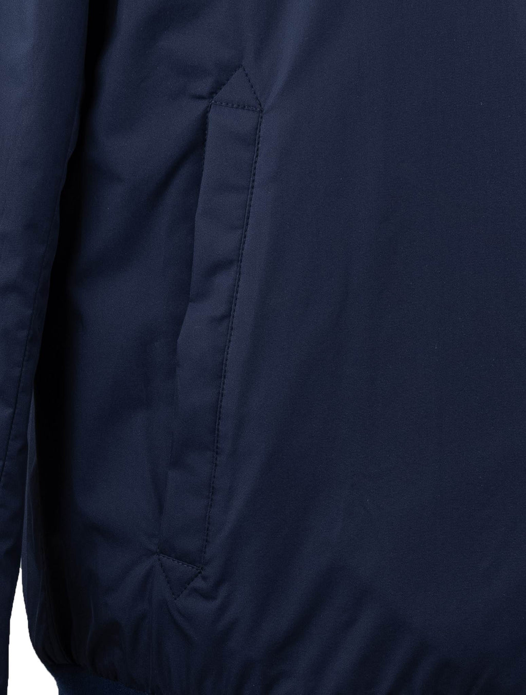 Cesare Attolini Blue Silk Cotton Reverse Coat