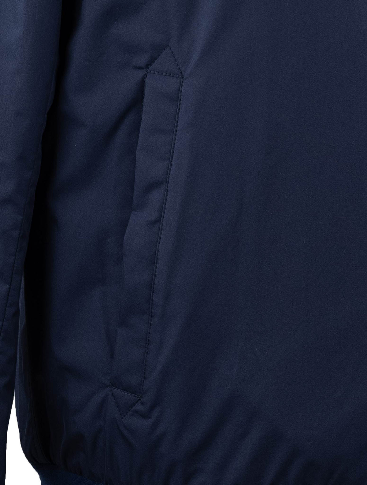 Cesare Attolini Blue Silk Cotton Reverse Coat