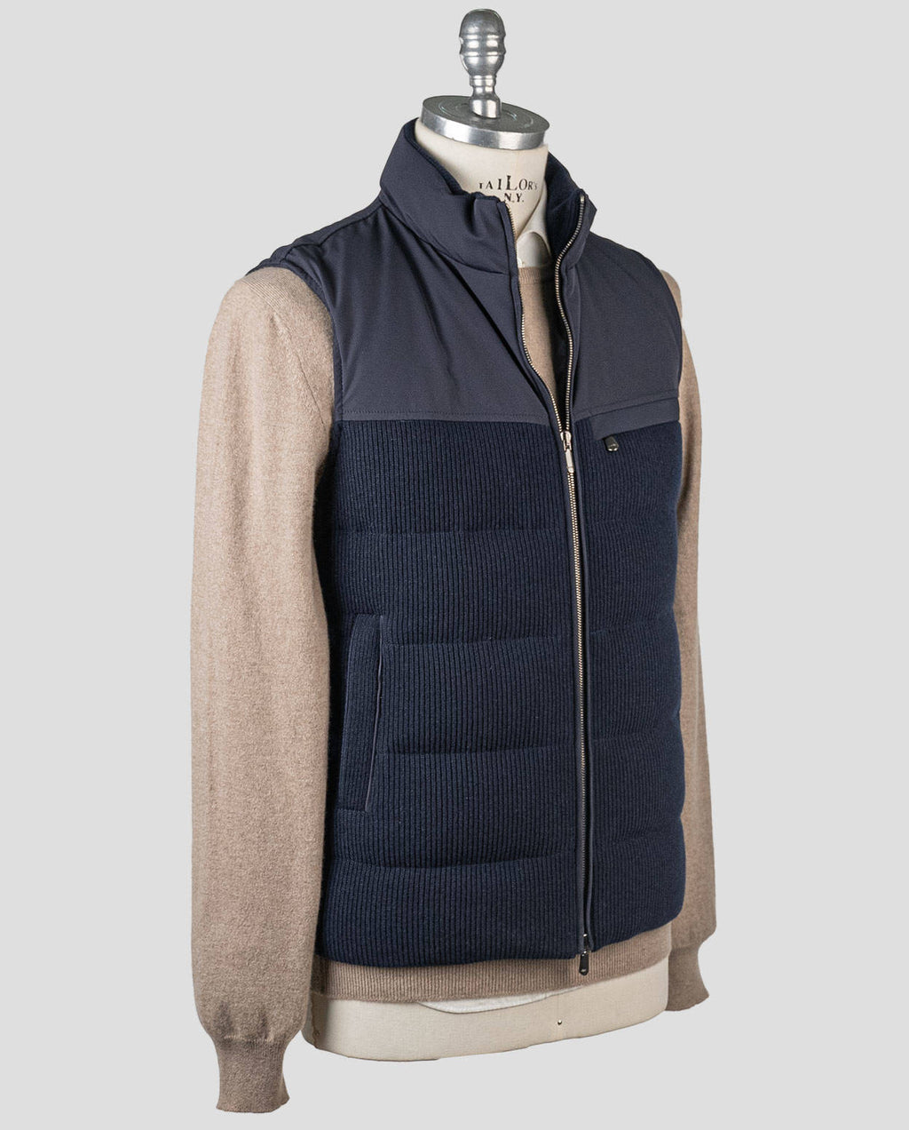 Cesare Attolini Cesare Attolini Blue Cashmere Vest Blue 001