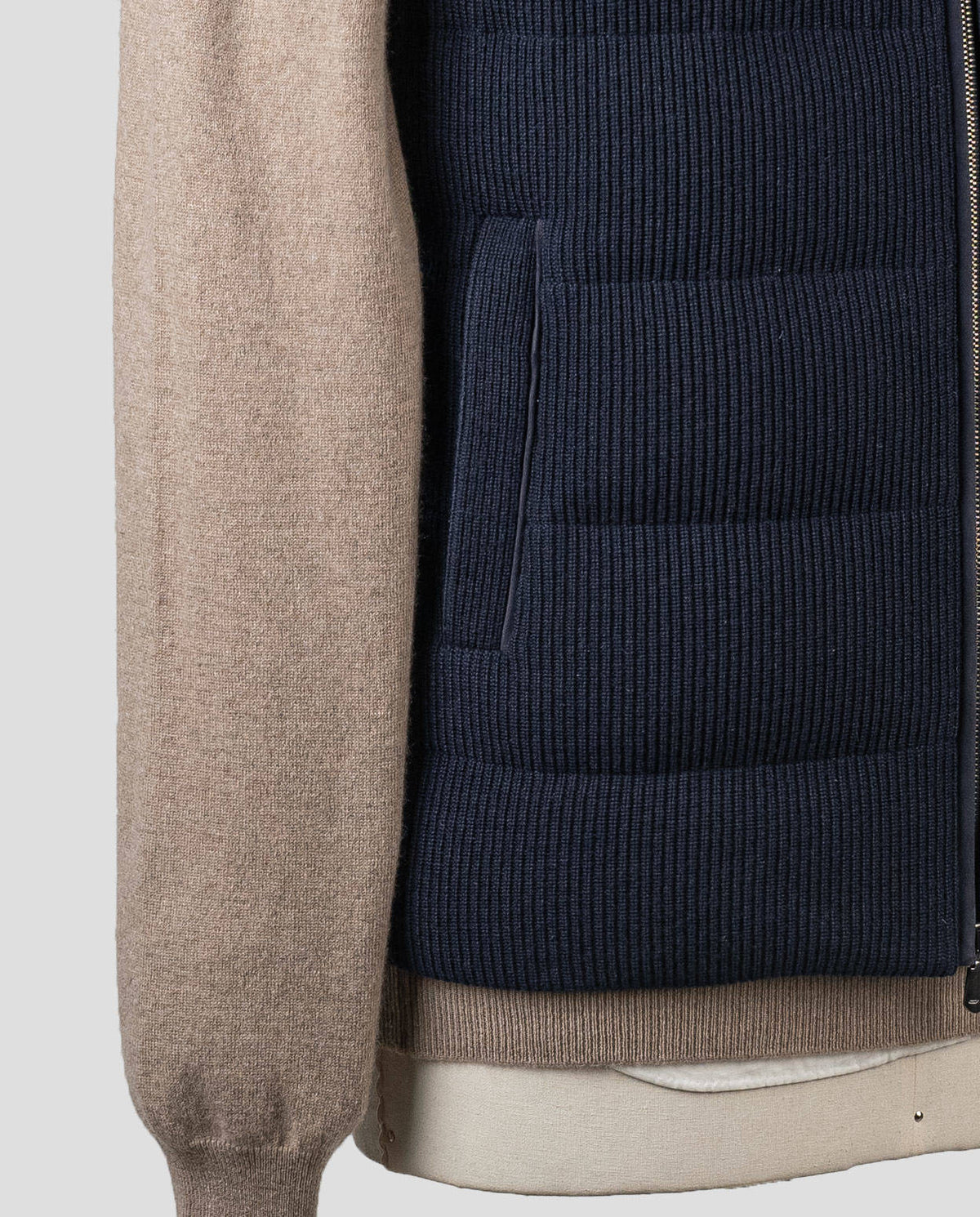 Cesare Attolini Blue Cashmere Vest