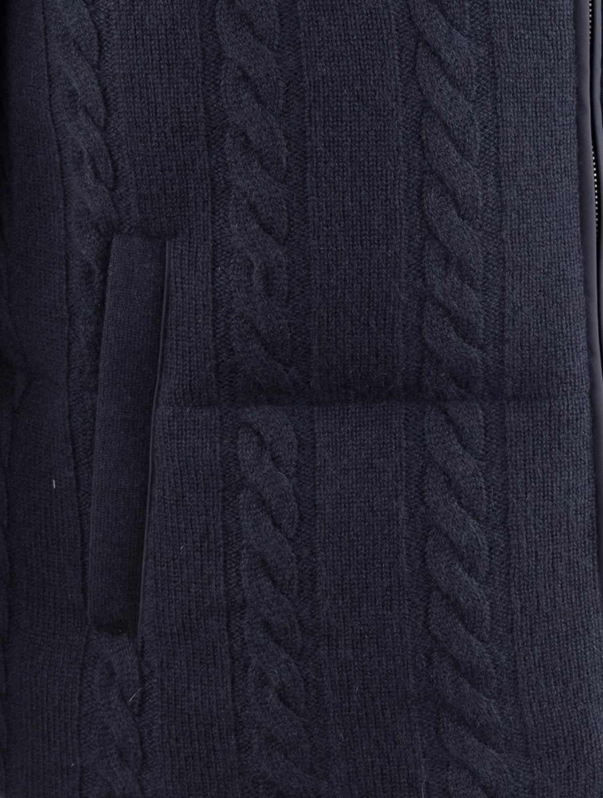 Cesare Attolini Blue Cashmere Pl Coat