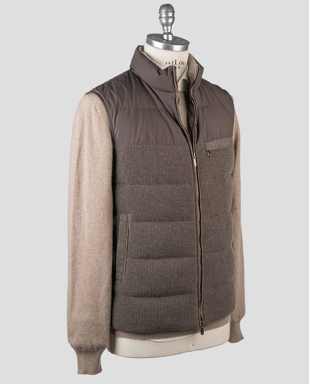 Cesare Attolini Cesare Attolini Brown Cashmere Vest Brown 001