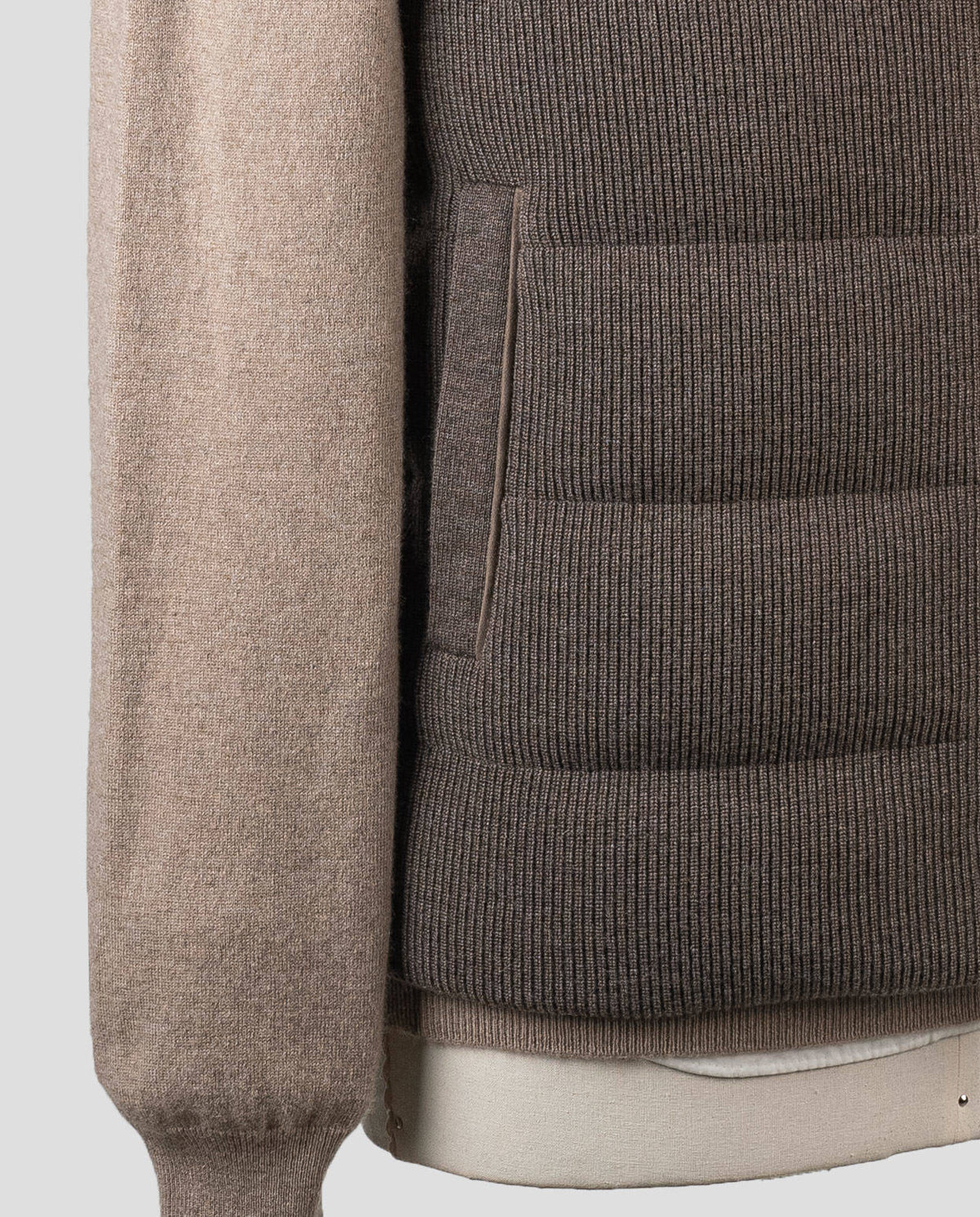 Cesare Attolini Brown Cashmere Vest