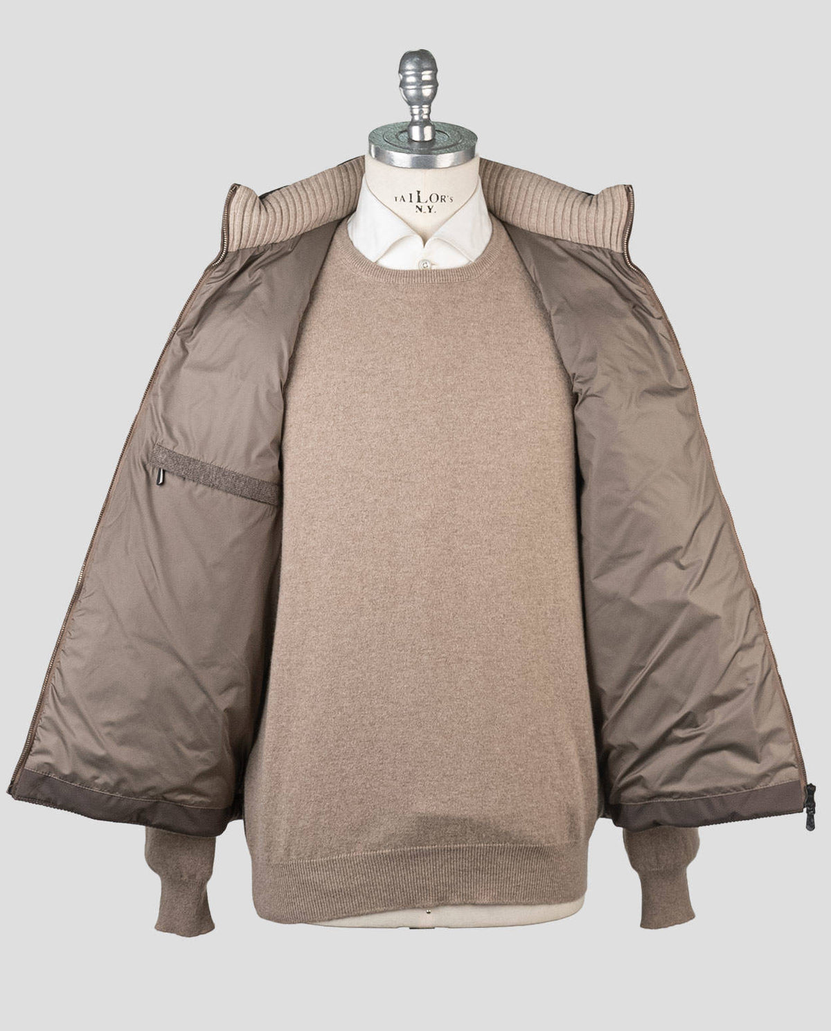 Cesare Attolini Brown Cashmere Vest