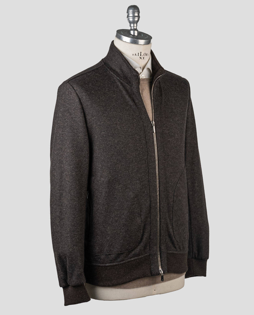 Cesare Attolini Cesare Attolini Brown Ply Coat Brown 001