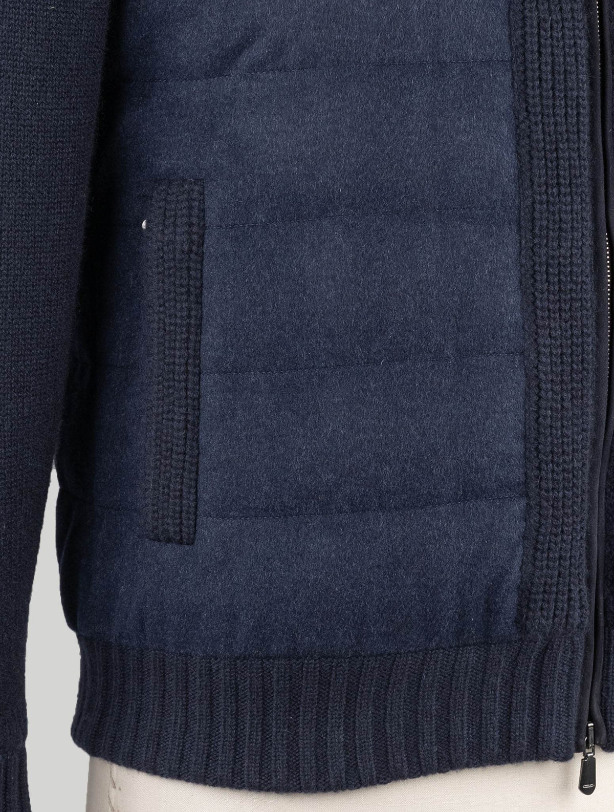 Cesare Attolini Blue Cashmere Coat