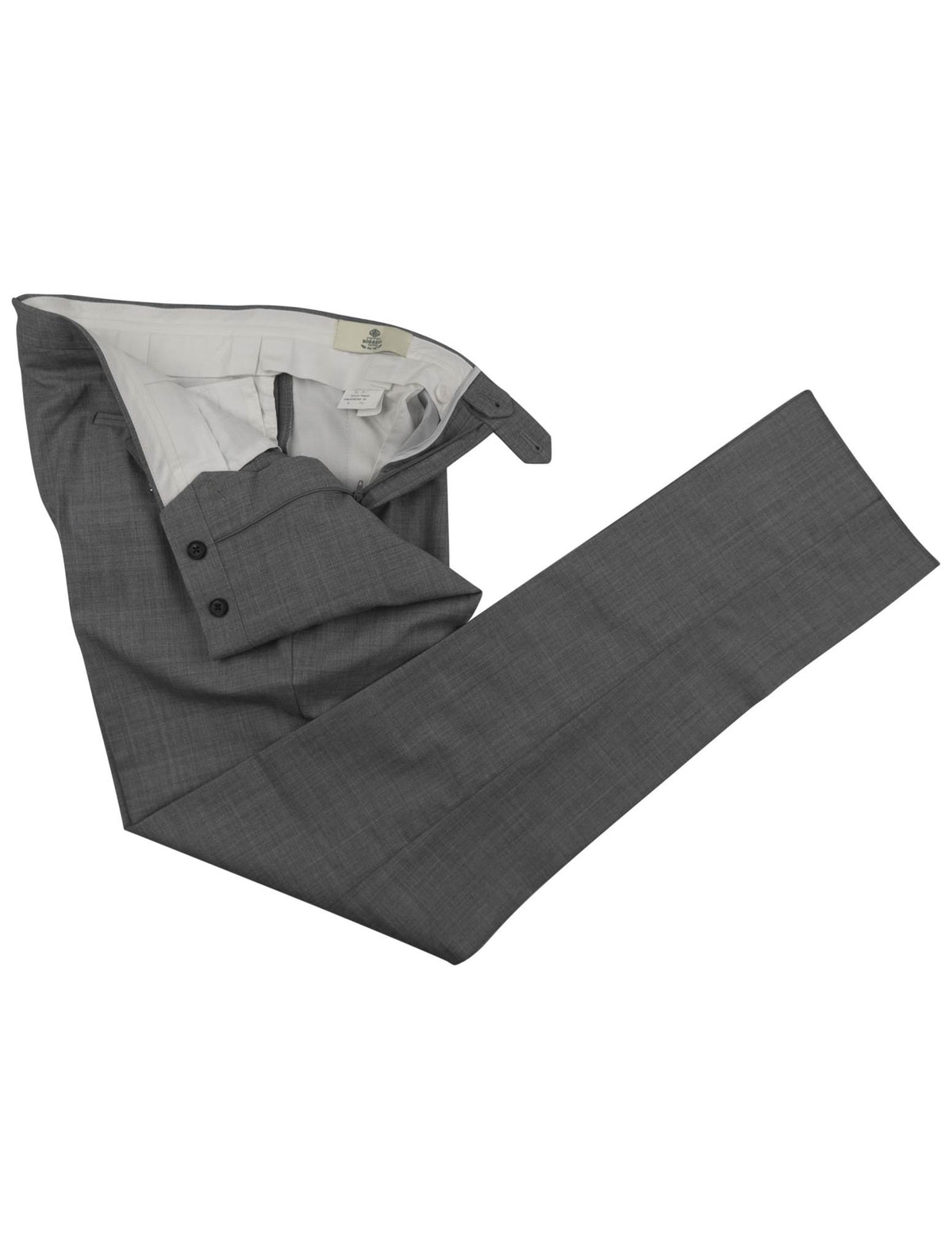 Luigi Borrelli Luigi Borrelli Gray Virgin Wool Pant Gray 001