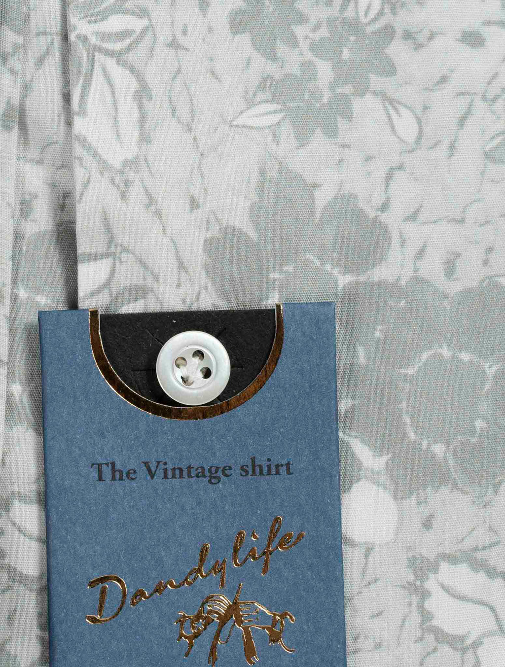 Barba Napoli Gray Cotton Short Sleeve Shirt