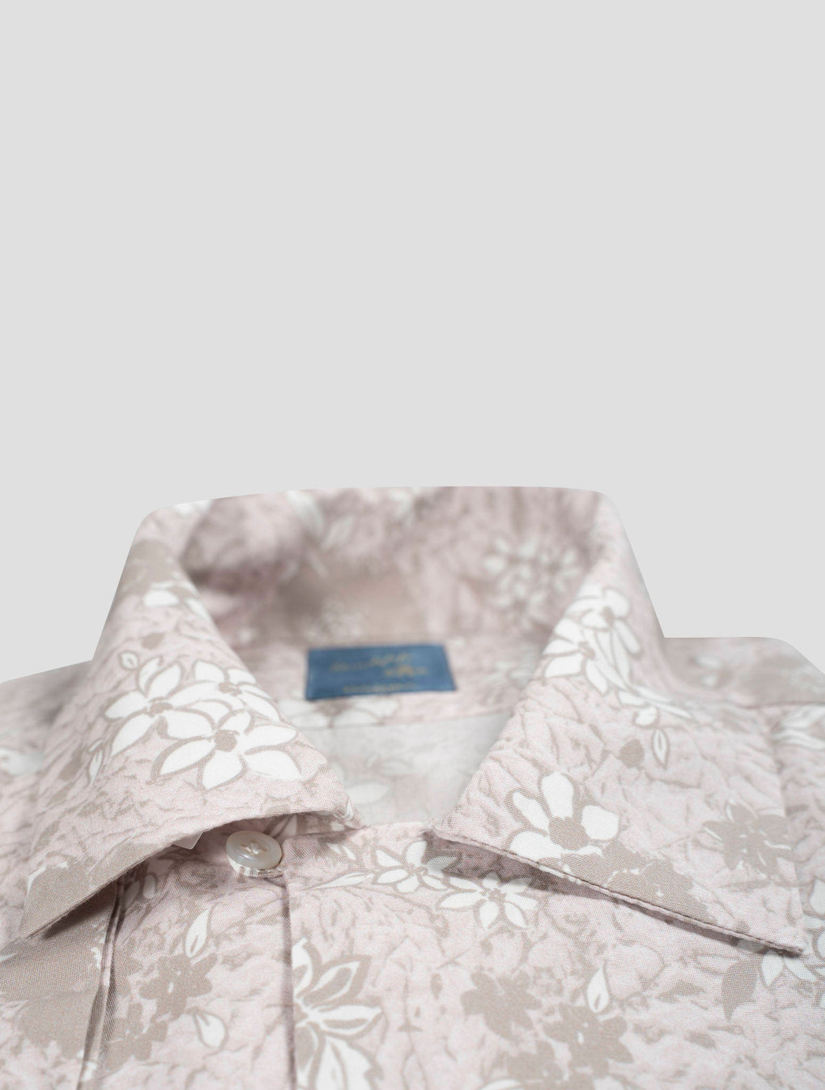 Barba Napoli Barba Napoli Pink Cotton Short Sleeve Shirt Pink 001