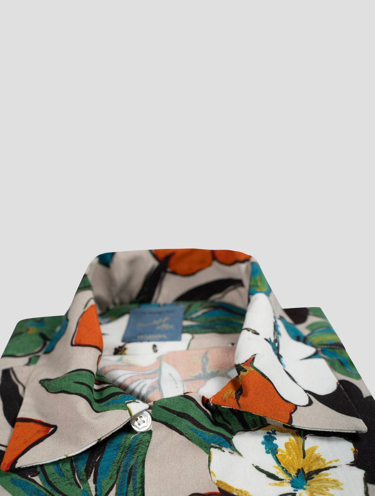 Barba Napoli Barba Napoli Multicolor Viscose Shirt Multicolor 001