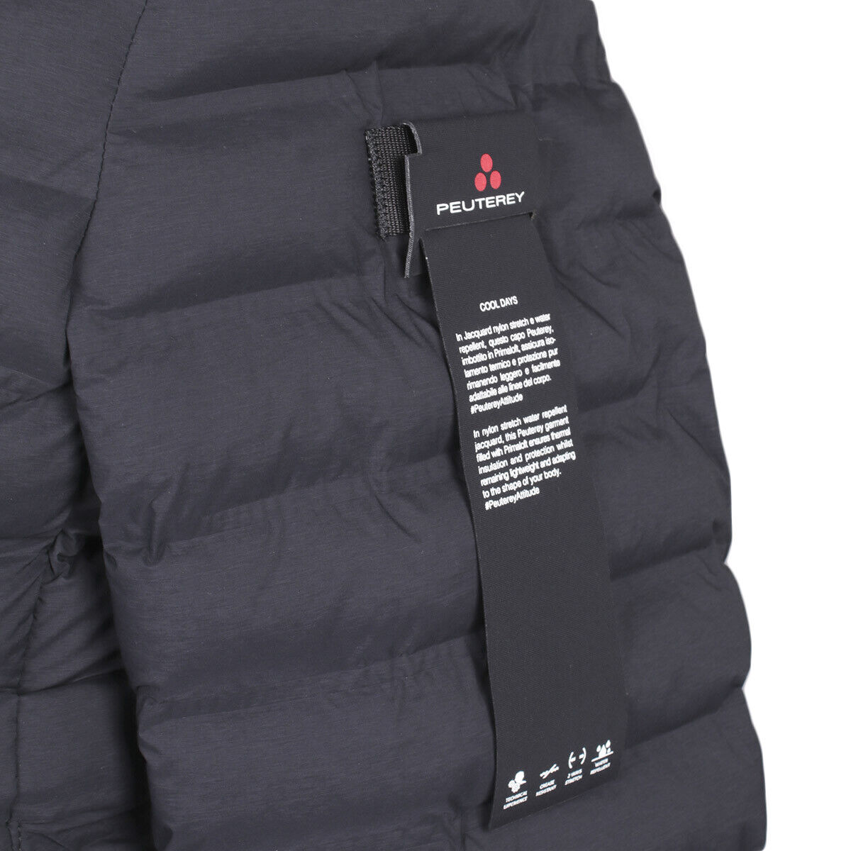 PEUTEREY Black Pa Ea Coat