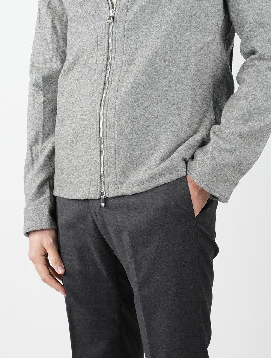 Marco Pescarolo Gray Cashmere Ea Coat