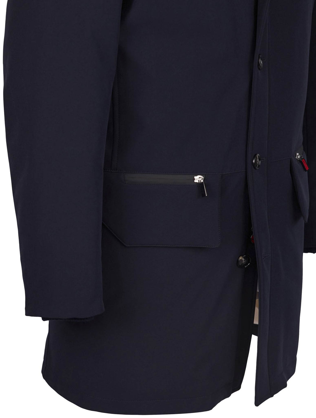 Kiton Blue PL EA Overcoat