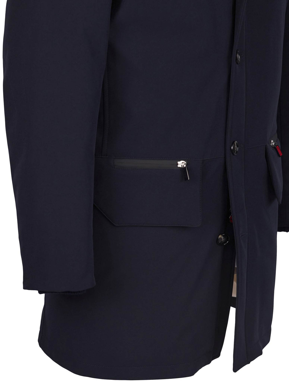 Kiton Blue PL EA Overcoat