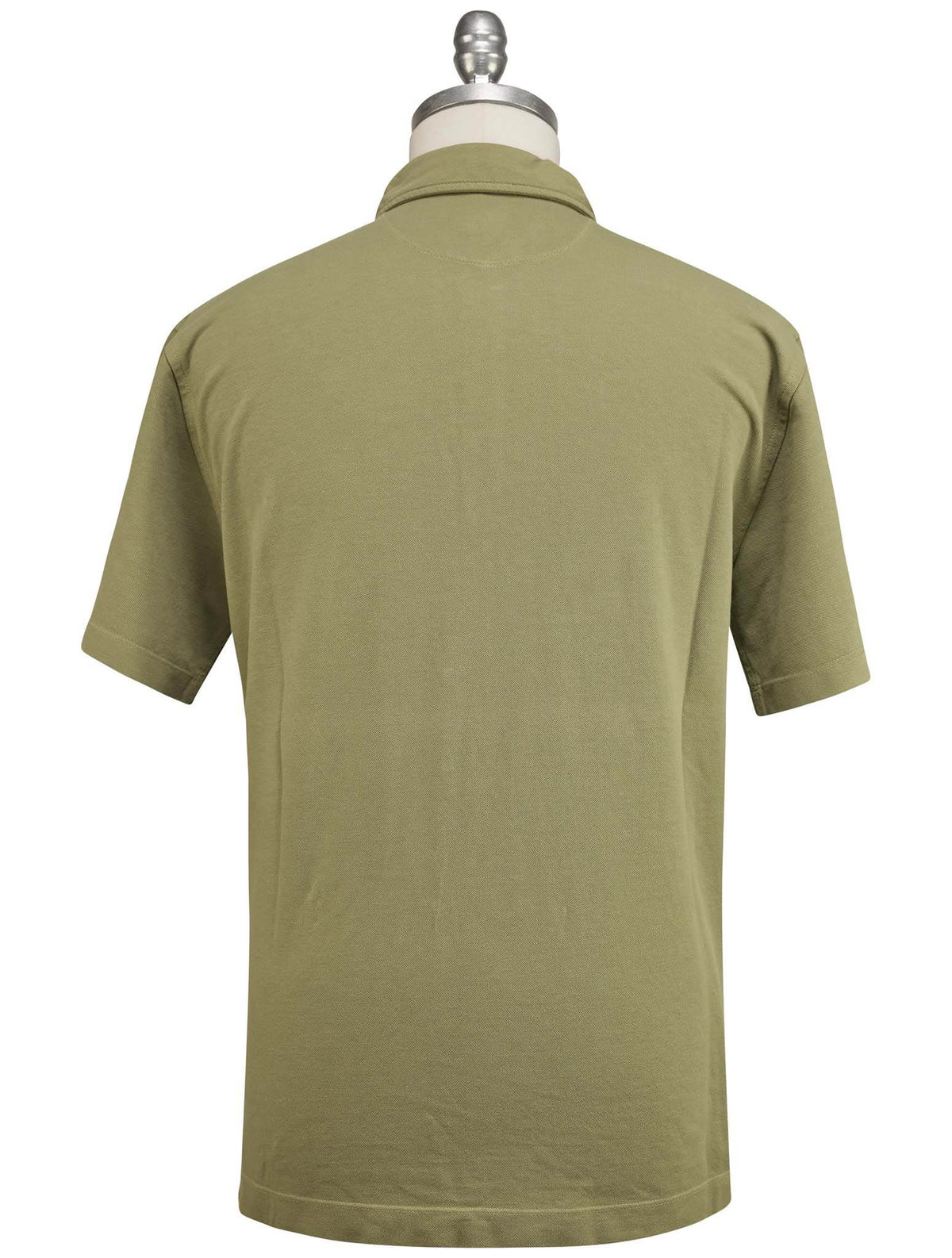 Luigi Borrelli Blue Cotton Polo