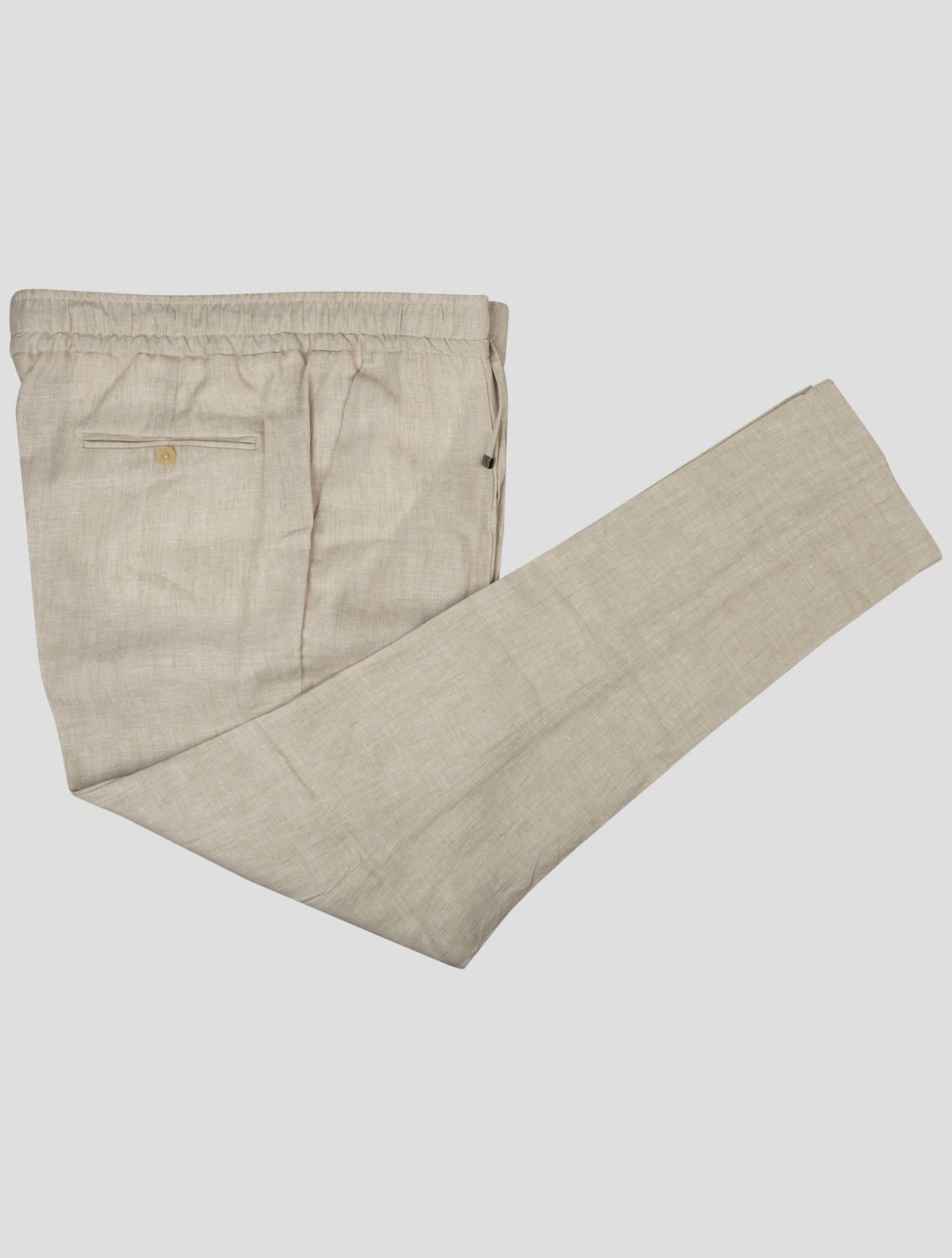 Isaia Isaia Beige Linen Pants beige 000