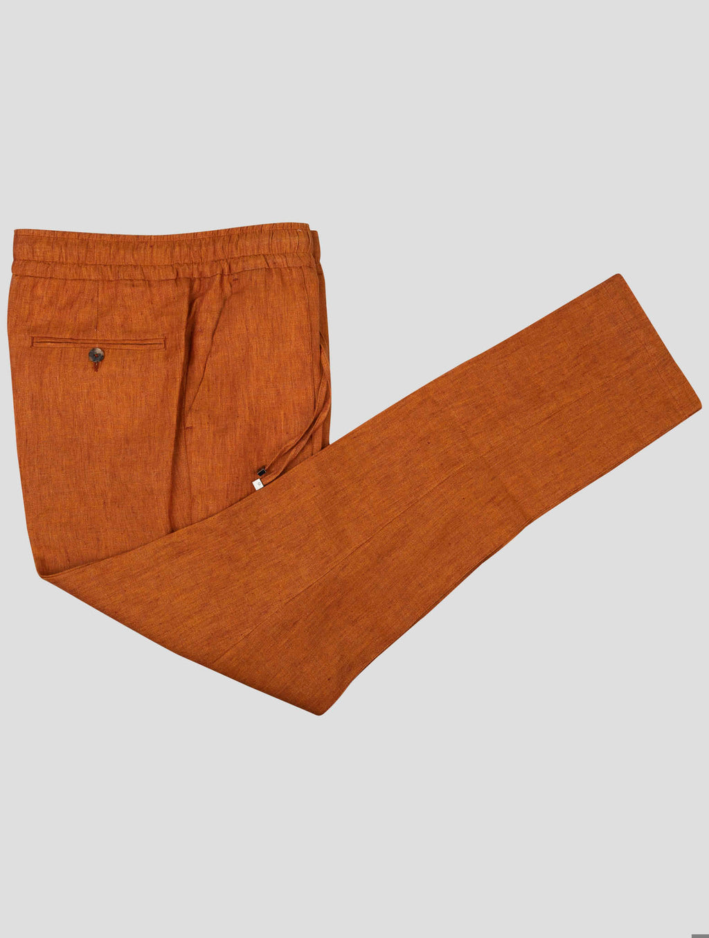 Isaia Isaia Orange Linen Pants orange 000