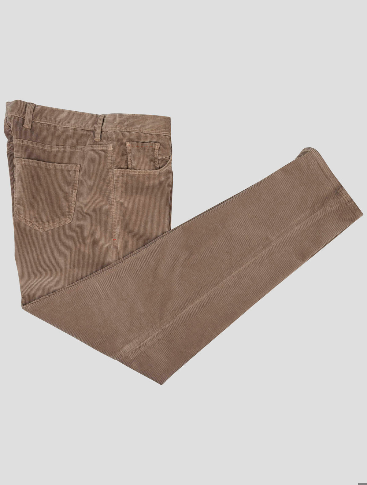 Isaia Light Brown Cotton Ea Pants