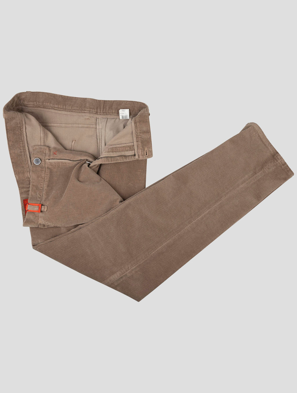 Isaia Isaia Light Brown Cotton Ea Pants Light Brown 001