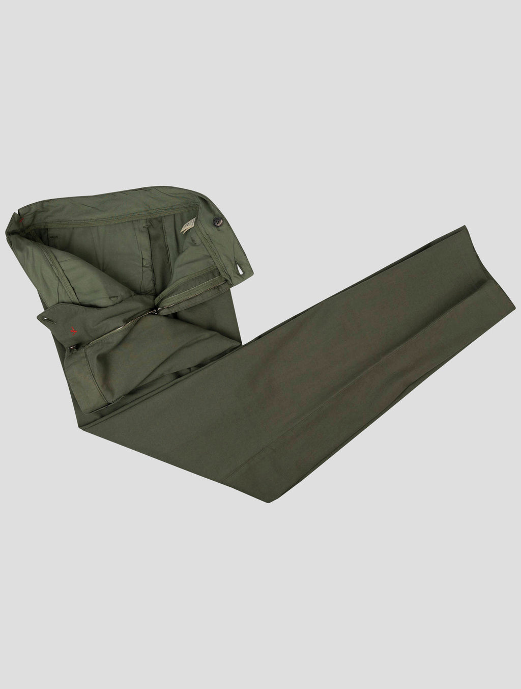 Isaia Isaia Green Cotton Ea Pants green 001