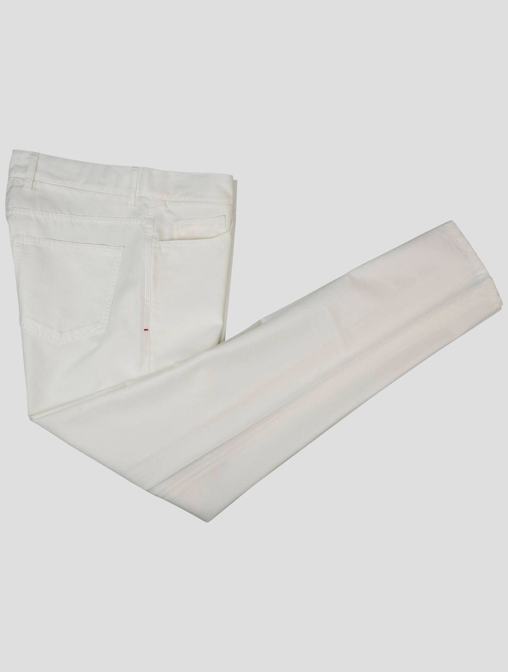 Isaia Isaia White Cotton Pants White 000
