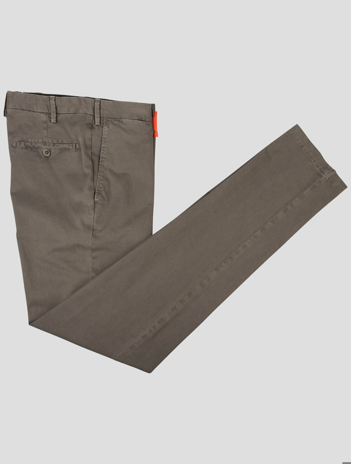 Isaia Isaia Green Cotton Ea Pants Green 000
