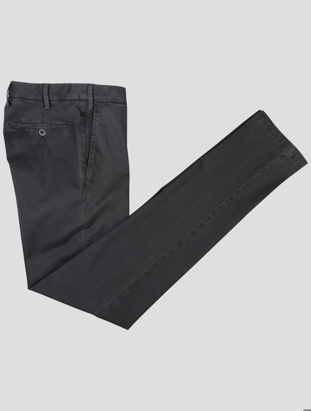 Isaia Blue Cotton Ea Pants