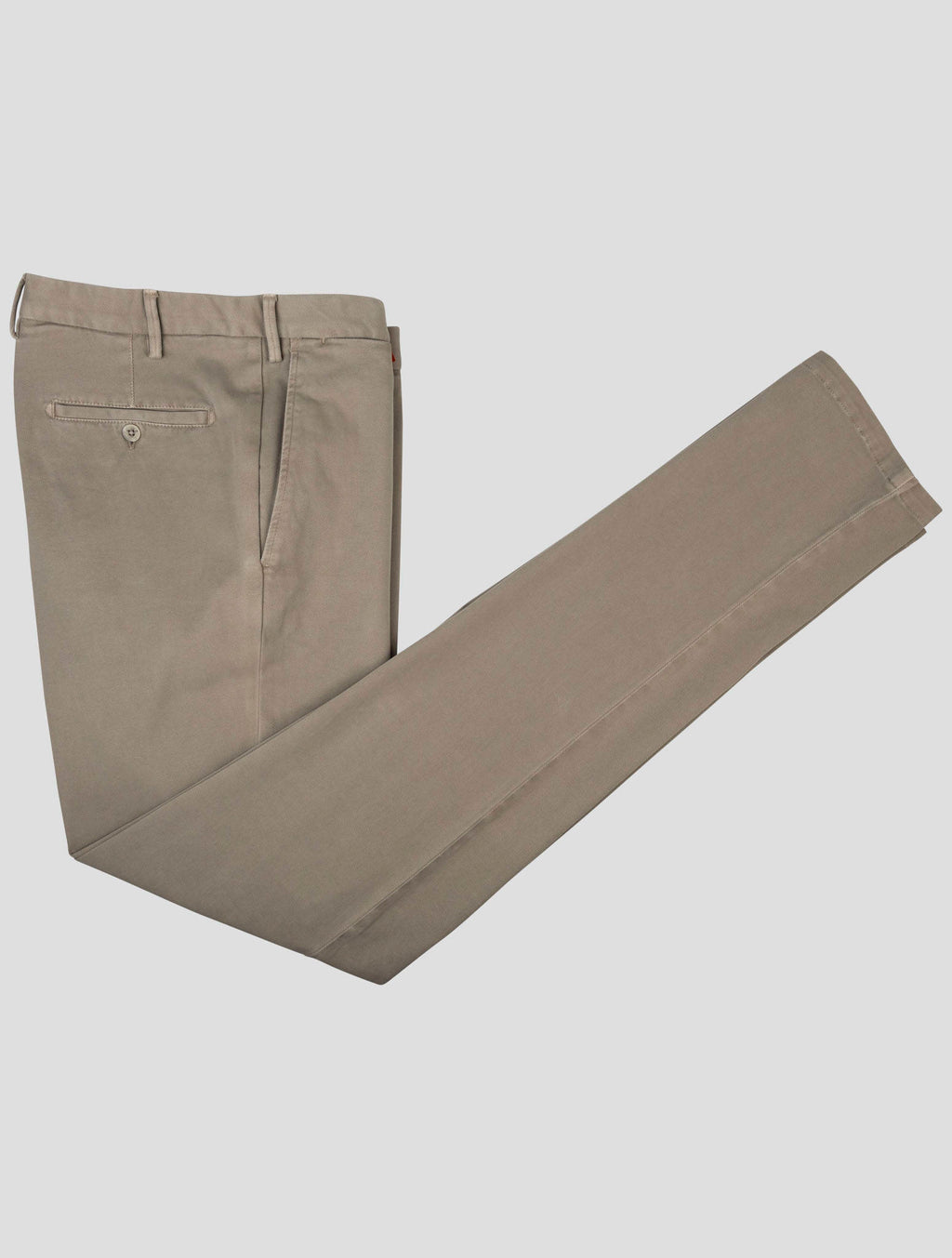 Isaia Beige Cotton Ea Pants